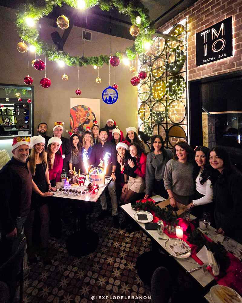 Community gathering and celebration event in nature with the iexplorelebanon outdoor group